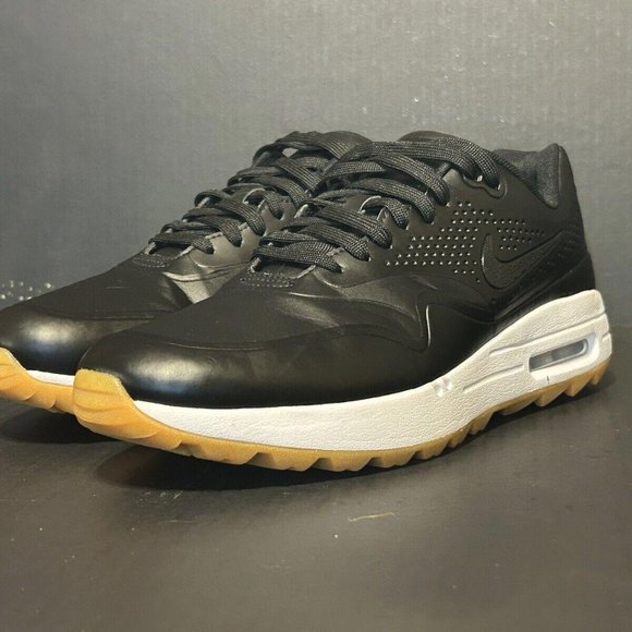 Nike Air Max 1 Golf Spikeless Black Gum AQ0863-001 Mens Sz 9 - PRISTINE/NEW - Picture 5 of 11